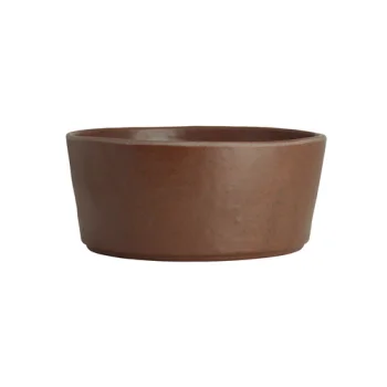 Creations Melamine Round Bowl Redwood 5 1/2 in x 2 1/2 in (17 1/2 oz) Cali - Set of 12