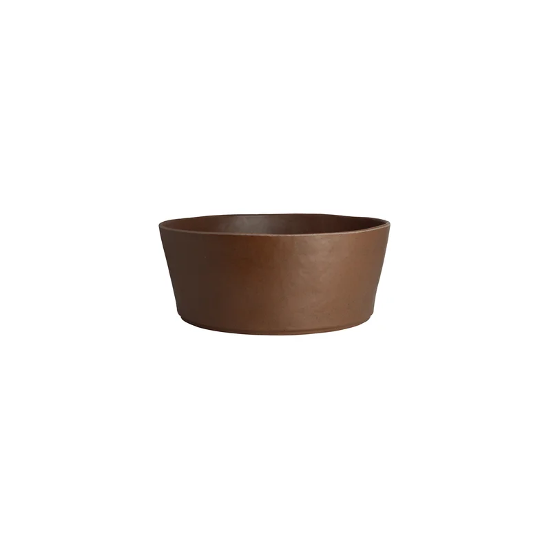 Creations Melamine Round Bowl Redwood 9 1/2 in x 3 3/4 in (3 1/2 qt) Cali - Set of 6 Creations Melamine Round Bowl Redwood 9 1/2 in x 3 3/4 in (3 1/2 qt) Cali - Set of 6