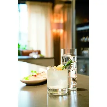 Reserve by Libbey Crosshatch Beverage Glass 12 oz. clear Gastronorm - Case of 24