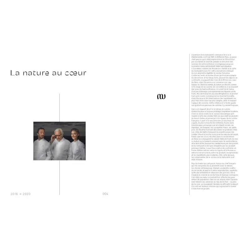 Le Grand Livre de la Naturalité by Alain Ducasse - French Language Le Grand Livre de la Naturalité by Alain Ducasse - French Language