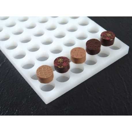 Pavoni Chocoflex Ganache Mold Round - LS01