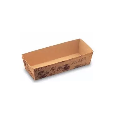 CT203 Rectangular Loaf Pan (Country House)- 6.9"l x 2.6"w x 1.8"h - 250 pcs Cake and Loaf Paper Pans CT203 Rectangular Loaf Pan (Country House)- 6.9"l x 2.6"w x 1.8"h - 250 pcs Cake and Loaf Paper Pans