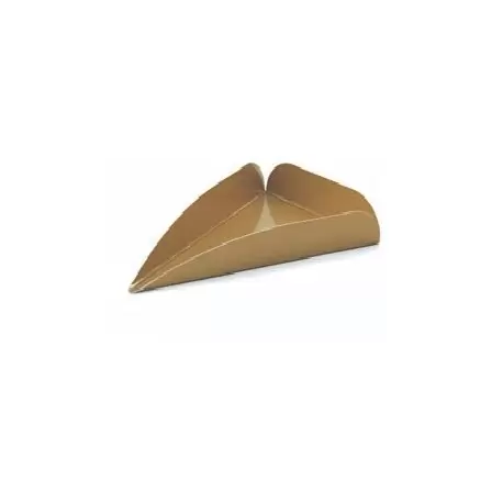 CP151 Server Cake Tray (Gold Triangle Sm.)- 4.3"l x 2.9"w - 500 pcs Mono Cake Boards CP151 Server Cake Tray (Gold Triangle Sm.)- 4.3"l x 2.9"w - 500 pcs Mono Cake Boards