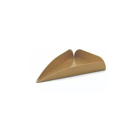 CP153 Server Cake Tray (Gold Triangle Lg.)- 4.1"l x 3.5"w - 500 pcs Mono Cake Boards CP153 Server Cake Tray (Gold Triangle Lg.)- 4.1"l x 3.5"w - 500 pcs Mono Cake Boards