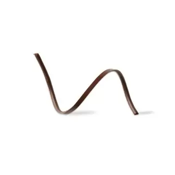 Pastry Chef's Boutique PCB97145 Belgian Chocolate Decoration Spiral Dark - 80 Pces Chocolate Fantasies Decorations