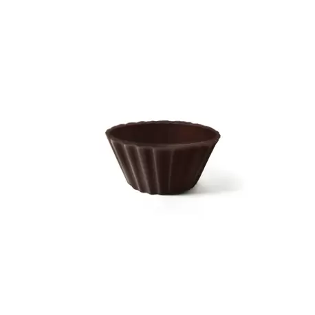 Pastry Chef's Boutique PCB11203 Belgian Chocolate Cups - Ballerina Cup - Dark chocolate - 65x40mm - 84pcs Chocolate Cups and ... Pastry Chef's Boutique PCB11203 Belgian Chocolate Cups - Ballerina Cup - Dark chocolate - 65x40mm - 84pcs Chocolate Cups and ...