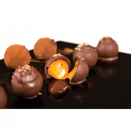 Pastry Chef's Boutique PCB96811 Belgian Chocolate Cups - Truffle Shells Dark Ø25Mm - 504 Pces Chocolate Cups and Truffle shells Pastry Chef's Boutique PCB96811 Belgian Chocolate Cups - Truffle Shells Dark Ø25Mm - 504 Pces Chocolate Cups and Truffle shells