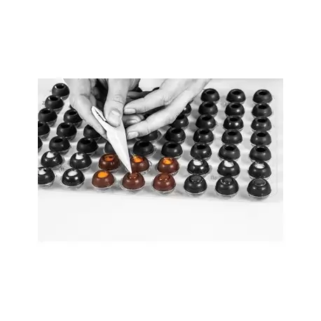 Pastry Chef's Boutique PCB96811 Belgian Chocolate Cups - Truffle Shells Dark Ø25Mm - 504 Pces Chocolate Cups and Truffle shells Pastry Chef's Boutique PCB96811 Belgian Chocolate Cups - Truffle Shells Dark Ø25Mm - 504 Pces Chocolate Cups and Truffle shells