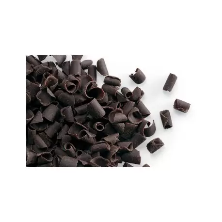 Belgian Chocolate Curls - Blossom Curls Dark -12Lbs Belgian Chocolate Curls - Blossom Curls Dark -12Lbs