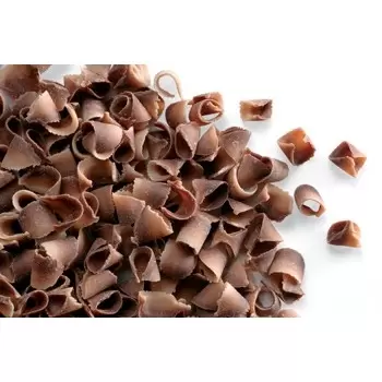 Belgian Chocolate Curls - Blossom Curls Marble -12Lbs