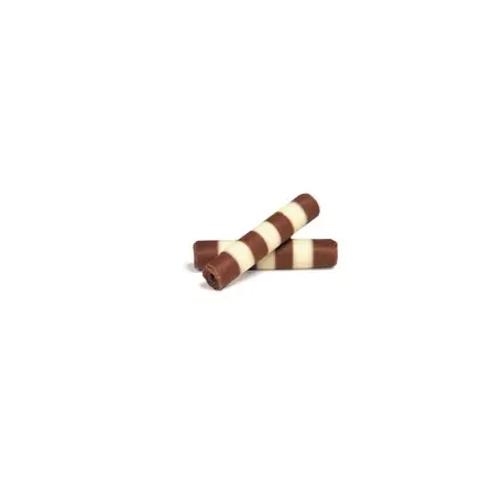 Pastry Chef's Boutique PCB96319 Belgian Chocolate Sticks - Mistral Duo 40Mm - 5.5Lb Chocolate Curls & Toppings Pastry Chef's Boutique PCB96319 Belgian Chocolate Sticks - Mistral Duo 40Mm - 5.5Lb Chocolate Curls & Toppings