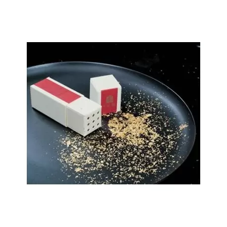 Pastry Chef's Boutique GS01 Gold Shaker Edible 23KT, 100mg Edible Gold and Silver Pastry Chef's Boutique GS01 Gold Shaker Edible 23KT, 100mg Edible Gold and Silver