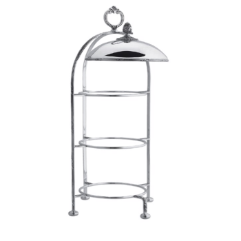 Silver Présentoirs for Pastry & Amenities