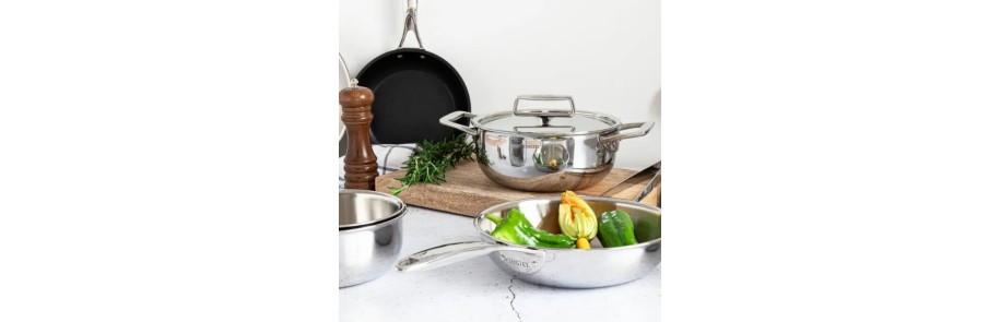 Cristel Castel'Pro Stainless Steel Cookware
