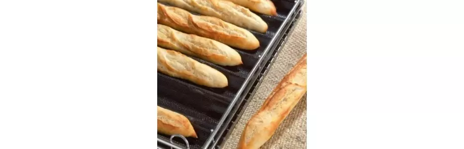Baguette and Tuiles Pan