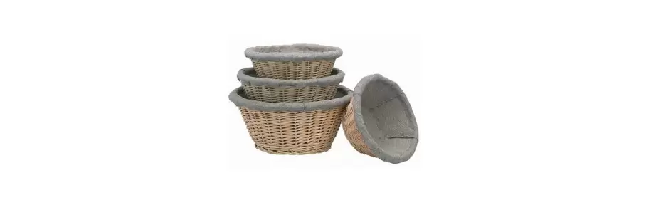 Bannetons and Proofing Baskets