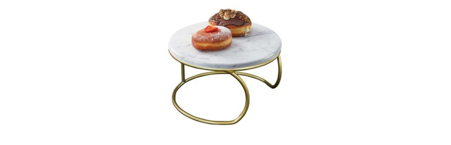 Round Display Risers