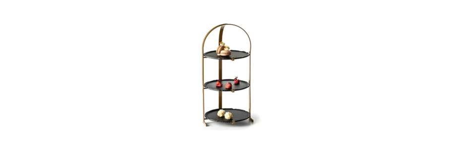 Pastry & Tea-Time Tiered Display Stand